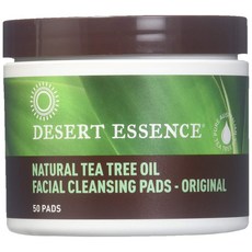 DESERT ESSENCE 茶樹油爽膚棉片, 50件