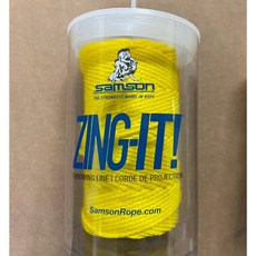 美國 Samson Zing-It 1.75mm 黃色拋擲繩/投擲繩/牽引繩，輕量耐磨，戶外活動必備