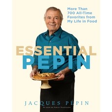 (英文書) Essential Pépin： More Than 700 All-Time Favorites from My Life in Food [附DVD] 精裝版, Harvest Publications, 英文
