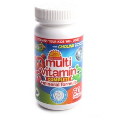 yumV's 綜合維他命+礦物質小熊軟糖, 1罐, 60顆