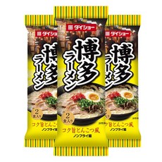 DAISHO 大逸昌 博多拉麵 鮮美豚骨風味, 3包