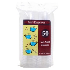 PARTY ESSENTIALS 透明酒杯, 1袋, 50個, 29.6ml