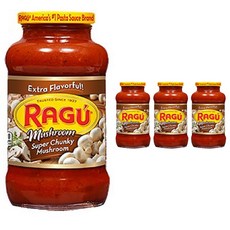 RAGU 番茄蘑菇醬, 680g, 4罐
