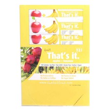 水果蛋白棒, 蘋果香蕉口味, 1盒, 420g