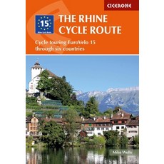 (英文圖書) The Rhine Cycle Route: From Source to Sea Through Switzerland Germany and the Netherlands 平裝版, Cicerone Press, 英文
