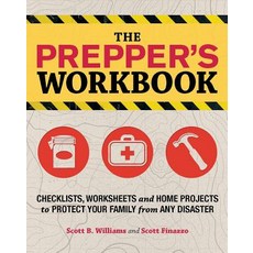(英文圖書) Prepper's Workbook: Checklists Worksheets and Home Projects to Protect Your Family from Any ... 平裝版, Bookpack Inc, 英文