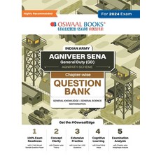 (英文圖書) Oswaal Indian Army Agniveer Sena General Duty (GD) (Agnipath Scheme ) Question Bank Chapterwi... 平裝版, Oswaal Books and Learning P..., 英文