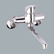 HCG 和成 KF3566E 壁式單把手混合龍頭 (原廠全配) 檯面式 流理台 立栓 水龍頭