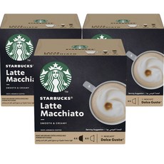 STARBUCKS 星巴克 雀巢多趣酷思咖啡膠囊 拿鐵瑪奇朵 牛奶膠囊6顆+咖啡膠囊, 3組