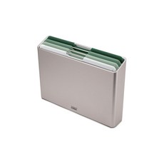 Joseph Joseph對開砧板砧板套裝鼠尾草版, L 切菜板 4 塊 + 支架, 1個