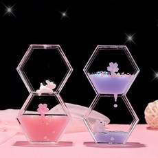 液體沙漏 溜滑梯沙漏 可愛造型沙漏 療癒系裝飾品 居家擺飾 送禮推薦, 粉色