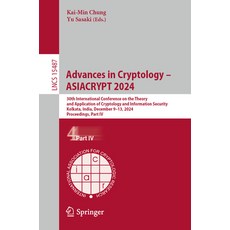 (英文圖書) Advances in Cryptology - ASIACRYPT 2024: 30th International Conference on the T... 平裝版, Springer, 英文