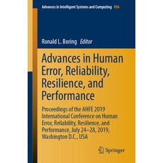 Advances in Human Error Reliability Resilience and Performance: Proceedings of the Ahfe 2019 Inte... 平裝版, Springer, 英文
