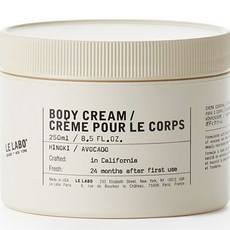 LE LABO 潤膚霜, 檜木, 250ml, 1罐