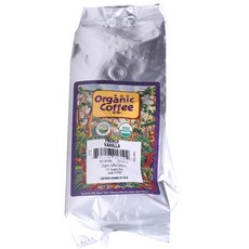 TheOrganicCoffeCo 法式香草咖啡豆, 908克, 不適用, 未研磨