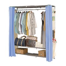 巴塞隆納 M3型伸縮防塵衣櫥 - 可調寬度、防塵保護、多層收納