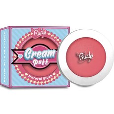 Rude 奶油泡芙腮紅霜 5.9g, 1個, 蛋糕流行