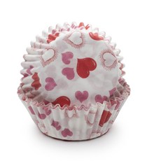 FOX RUN 蓬鬆之心烘焙杯, 50件, 混色