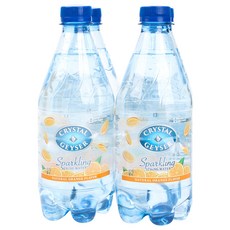 水晶間歇泉氣泡泉水橙色, 4件, 532毫升