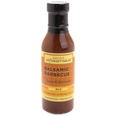 DavidsUnforgettables 香醋燒烤醬和滷汁 溫和, 1個, 355ml