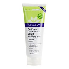 derma e 肌膚淨化臉部磨砂膏, 113克, 1個