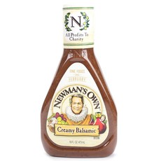 NEWMAN'S OWN 奶油巴薩米克醬, 1個, 473毫升