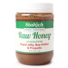 Stakich 生蜂蜜, 1.134kg, 1罐