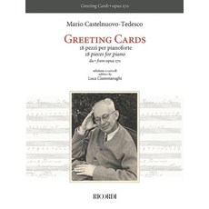 (英文圖書) Greeting Cards for Piano Op. 170: 18 Pieces for Piano 平裝版, Ricordi, 英文