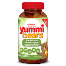 HERO NUTRITIONALS 蔬菜水果綜合維他命軟糖, 1瓶, 200顆