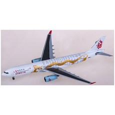 RBF絕版 JC 金屬 1:400空中巴士A330-300飛機模型，龍紋塗裝，金屬材質，精緻收藏
