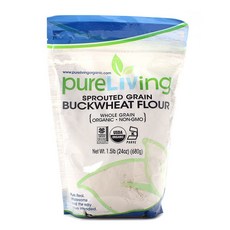 Pure Living 發芽穀物蕎麥氟全穀物, 1個, 680克