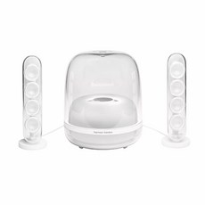 Phonebao Harman Kardon SoundSticks 4 多媒體水母喇叭 音響 世貨總代理公司貨, 白色