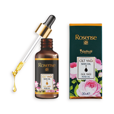 Rosense大馬士革頂級玫瑰精華油-深層滋潤、淡化細紋 使肌膚恢復彈性與光澤, 1個, 30ml