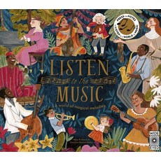 (英文圖書)Listen to the Music: A World of Magical Melodies - Press the Notes to Listen to... 精裝版, Wide Eyed Editions, 英文