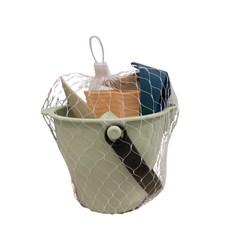 玩沙挖沙沙灘玩具六件組, 綠色, 1個