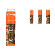 ECO LIPS 護唇膏 7g, 4個, 橘子