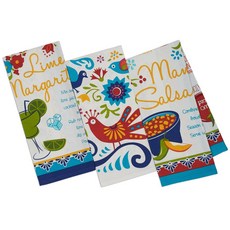 DESIGN IMPORTS Bazaar Cantina 印花布餐巾, 1個, 隨機發貨