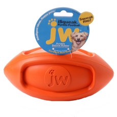 jw 寵物足球橡膠玩具, 1個, 橘色