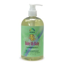 rainbow 嬰兒草本洗髮精, Unscented, 1瓶, 473ml
