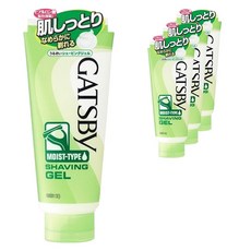 GATSBy 保濕修鬍凝膠 205g, 4個