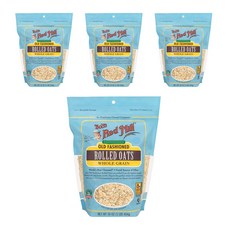 Bob's Red Mill 傳統燕麥片, 4包, 454g