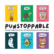 (英文圖書)Punstoppable: The Best Collection of Over 130 Illustrated Puns by LEFD Designs!... 平裝版, Lefd Designs, 英文