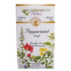 CELEBRATION Herbals 袋裝薄荷草本茶茶包, 24件, 1.1g