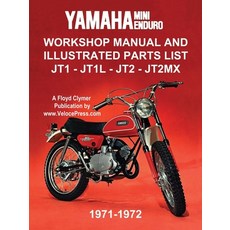 (英文圖書) Yamaha Mini-Enduro Workshop Manual and Illustrated Parts List Jt1 - Jt1l - Jt2 - Jt2mx 1971-1972 平裝版, Veloce Enterprises, Inc., 英文
