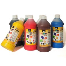 汶采 AP廣告顏料1000ml 單罐18色系可選 海報顏料 廣告顏料, 詳見包裝