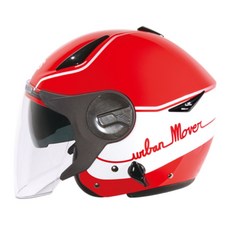 ZEUS ZS 612A AD1 內墨鏡安全帽，兩段通風，防水設計，全可拆洗，多色可選，半罩/3/4罩, 大紅白