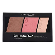 MAYBELLINE 媚比琳 3合1修容盤, 1個, 中到深
