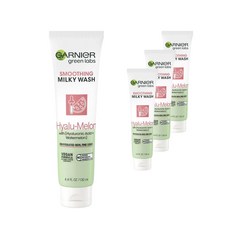 GARNIER 卡尼爾 Green Lab Hyalu-Melon 平滑乳白色洗液, 4個, 130ml