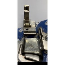 永昇縫紉 工業車用三折捲邊喇叭加壓腳，工業縫紉機配件，快速捲邊，提升效率, 銀色