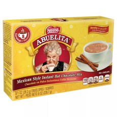 Nestle 雀巢 Abuelita墨西哥風味即溶熱巧克力, 28.3g, 8包, 1盒